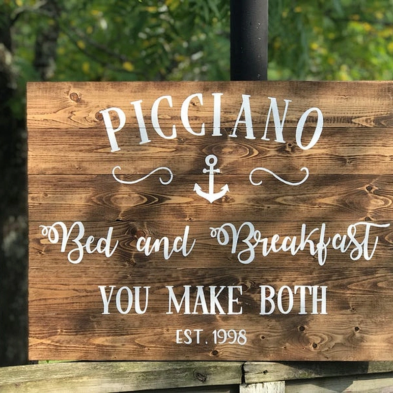 2020 Home Decor Wood Sign Wedding Signs Home writen board