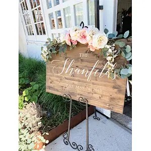 Wedding Welcome Sign