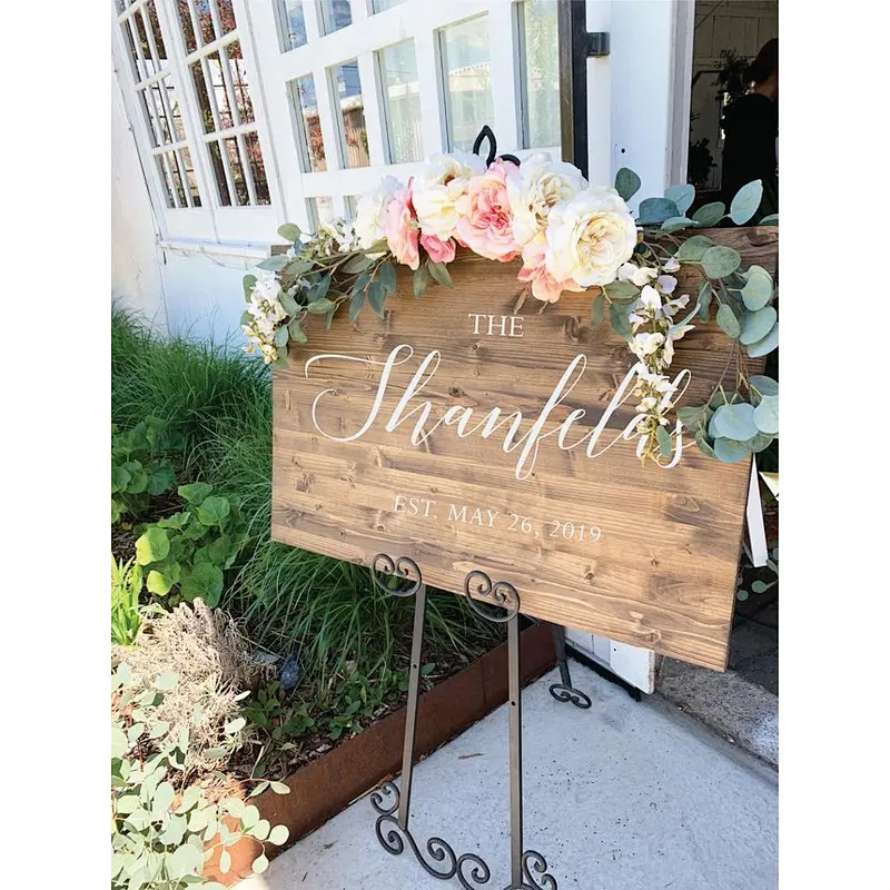 Wedding Welcome Sign