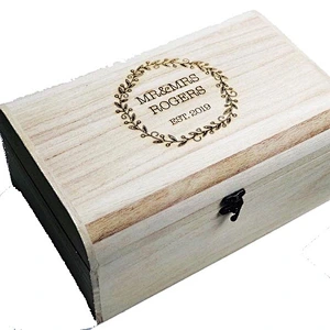 Wedding Keepsake Box Personalised