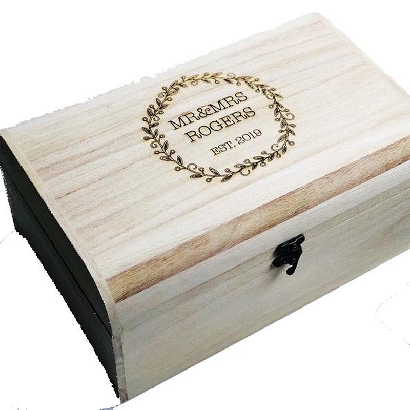 Wedding Keepsake Box Personalised