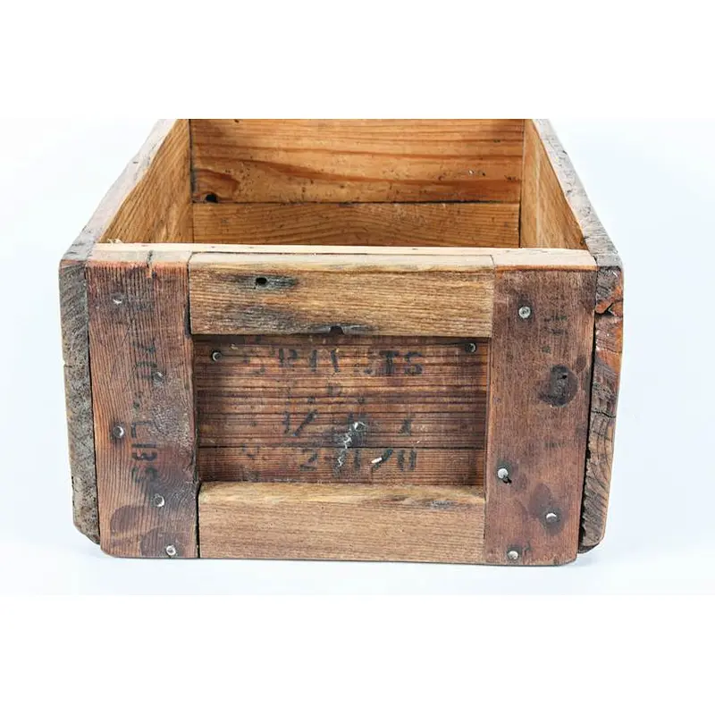 Unfinished Rustic wooden fruit crates for sale wooden boxes manufacturers old wood crates
