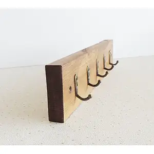 wooden key holder, entryway hanger, wooden wall hook