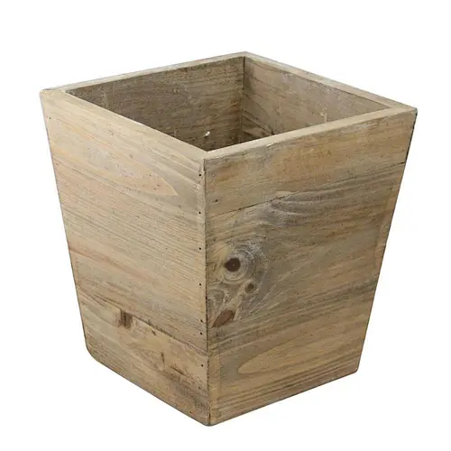 Country Rustic Natural Wood Storage Bin Container- Wood Boxes