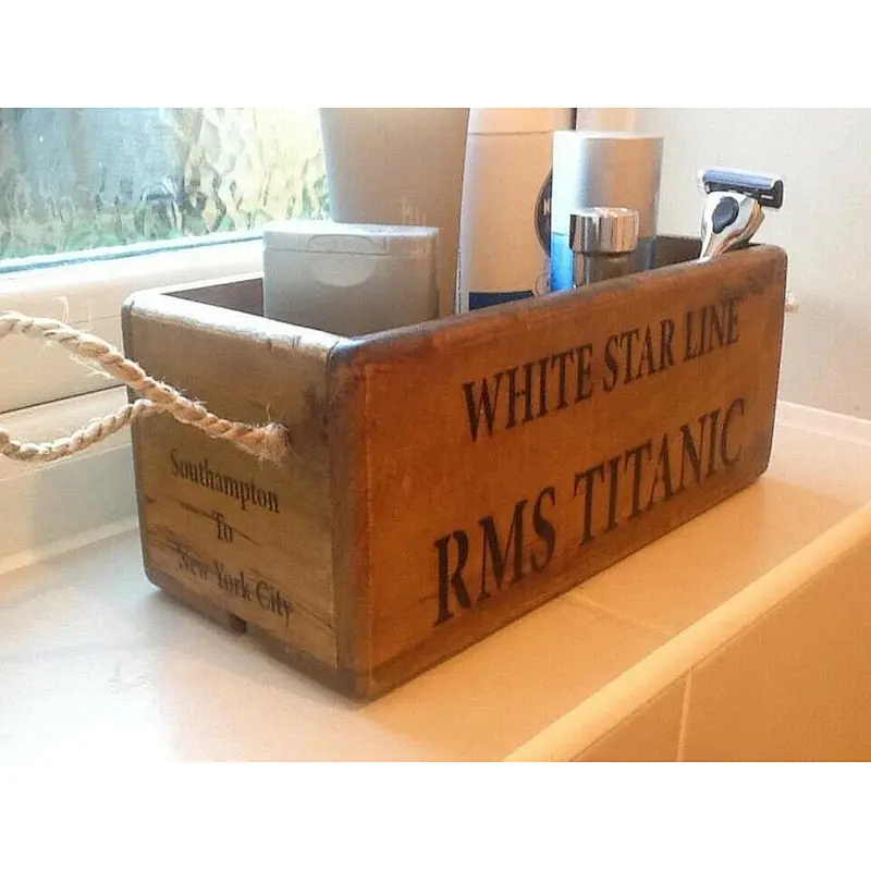 Antique Style Wooden Storage  Box