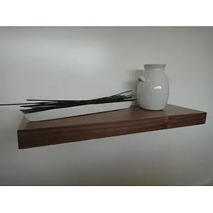 shelf wall floating- Wood Wall Shelf - floating wall shelves set of 3 rustic wood