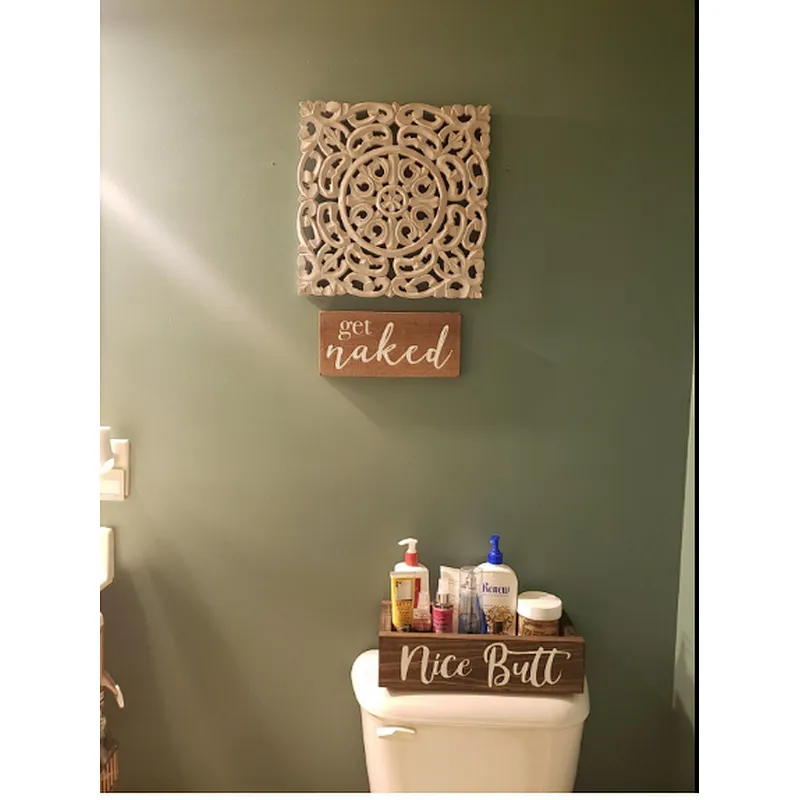 Nice Butt Bathroom Box Toilet Storage Box Toilet Paper Storage Back of Toilet Box