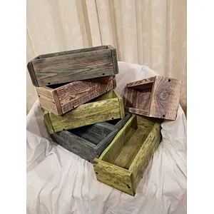Decorative wooden box  Farmhouse decor shabby chic wooden crate handmade wooden box decorate boxes for wood made