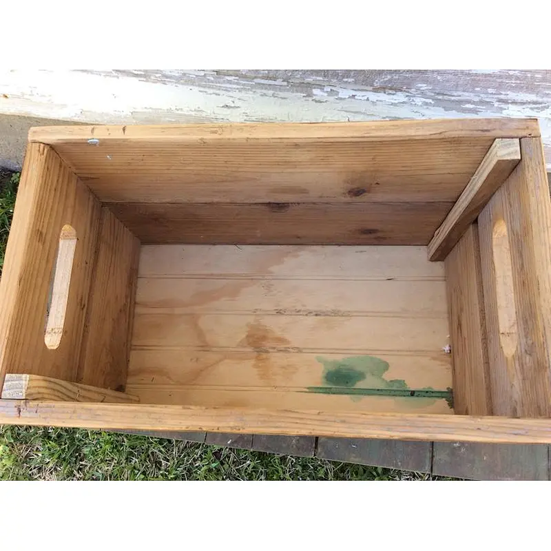 New Rustic Wood Crate 2020