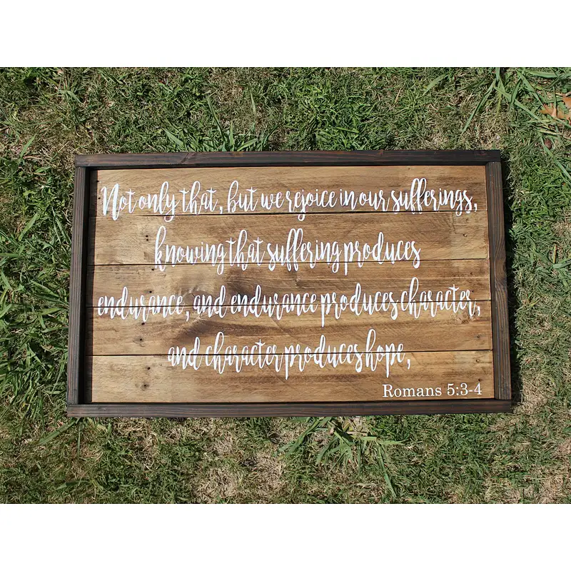 Rustic Custom Blank wood sign unfinished wood sign supplies make your own Romans sign