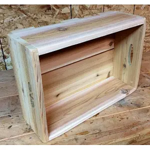 The Collector's Crate for  vinyl records wooden box