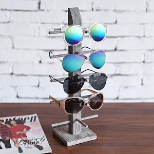 Rustic Display Stand, Tabletop Retail Eyewear Storage Rack