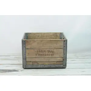 Rustic wooden storage crate unfinished wood crates wholesale wooden crates custom