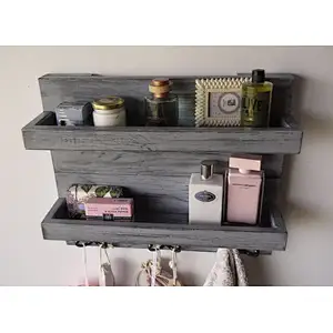 Wall shelf rustic shelves wall corner standing wall shelf