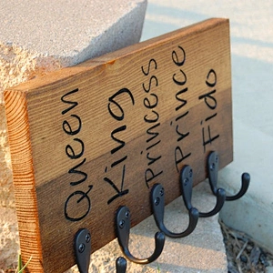 Key Organizer, Wooden Key Holder Key Hanger