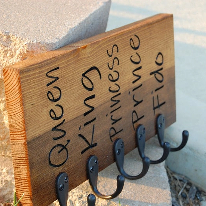 Key Organizer, Wooden Key Holder Key Hanger