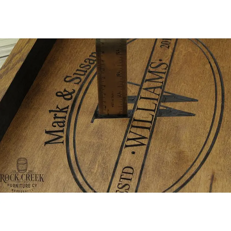 Farmhouse Rustic-wine Barrel Tray Personalized Wood Tray Wooden Tray Wooden Serving Trays Wooden Trays Serving