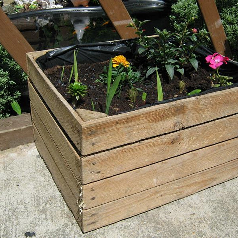Wooden flower pot customized 2020