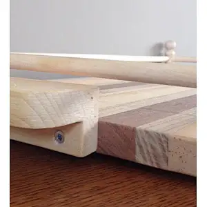 Wooden tray with handles serving makeup table tray hand made tray