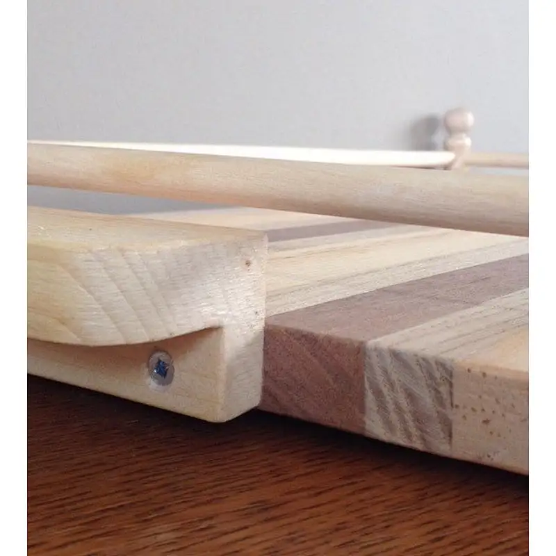 Wooden tray with handles serving makeup table tray hand made tray