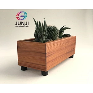 Modern Wood Succulent Planter box