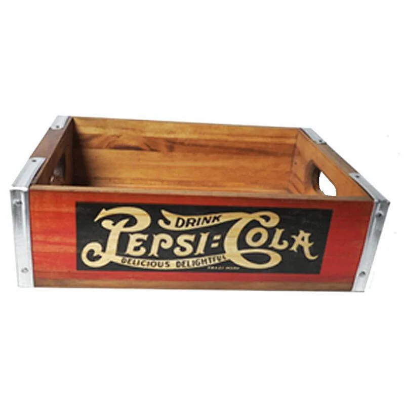 Solid Wood Crate Christmas Fashion Gift