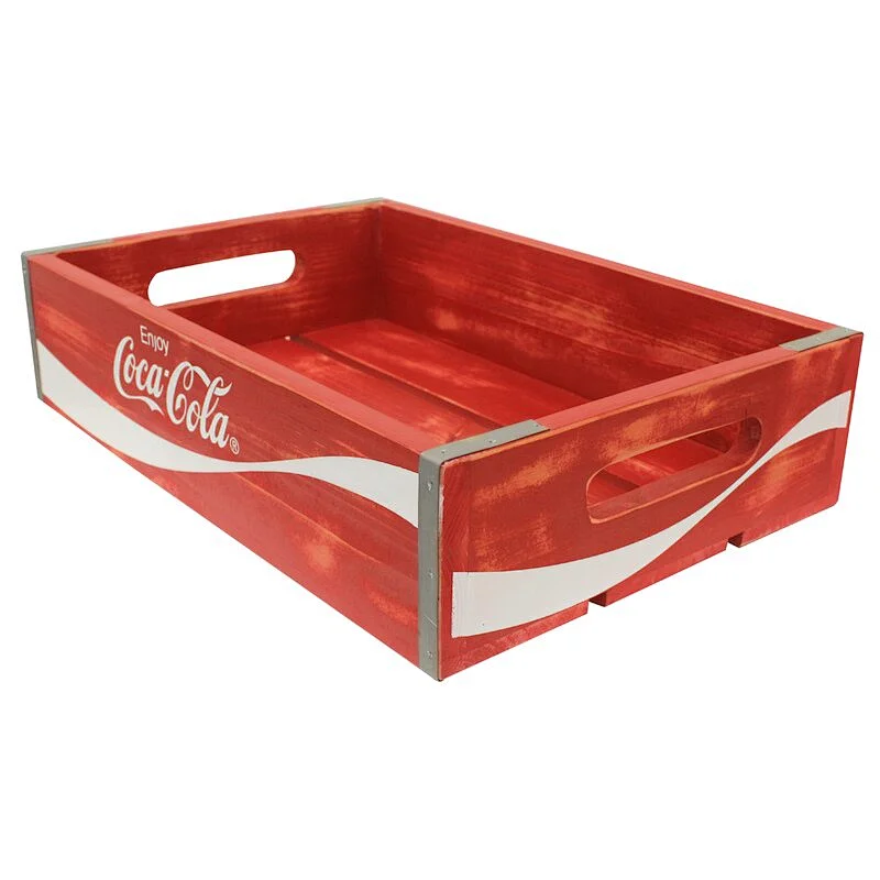Solid Wood Crate Christmas Fashion Gift