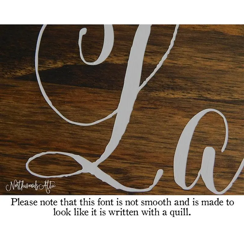 Rustic Wedding Sign Painted On Wood