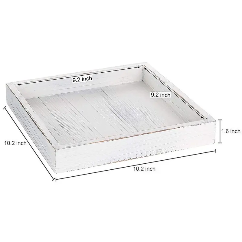 Customization Wooden Dry Fruit Tray Wooden Trays For Decoration Wooden Serving Trays Wooden Tray With Handle