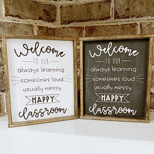Wooden Home Decor Wood Sign