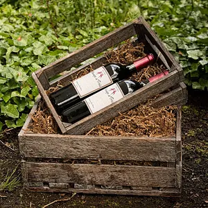 Shabby chic wooden crate wooden crates custom rustic wooden crate