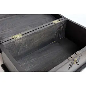 Wood Box with Hinges Gift Wood