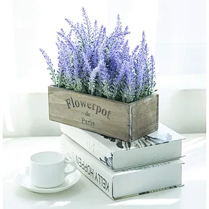 2020 Wood Planter Box Great for Succulent Cactus Herbs Wooden Gift Flower Pot Wooden Planter Box