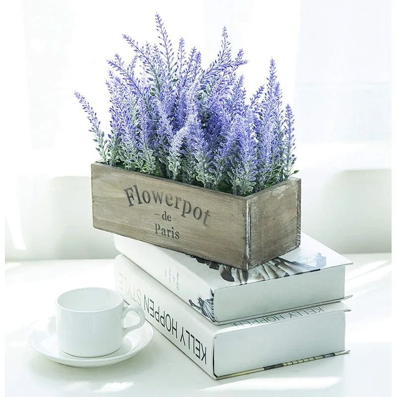 2020 Wood Planter Box Great for Succulent Cactus Herbs Wooden Gift Flower Pot Wooden Planter Box