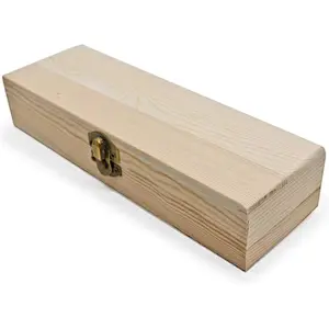 Wooden boxes unfinished small wooden  jewelry box wooden wedding card box custom wooden gift box