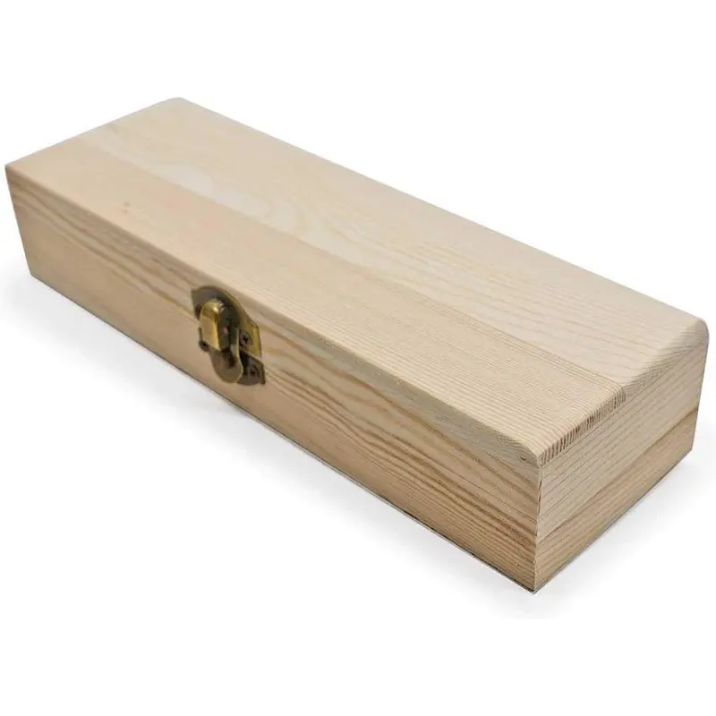 Wooden boxes unfinished small wooden  jewelry box wooden wedding card box custom wooden gift box