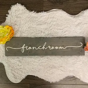 Rustic quality wooden signage