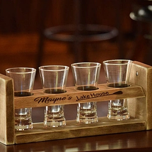 Wooden wine rack&Tier Storage Display Shelve,Beer Flight - Beer Tasting Flight