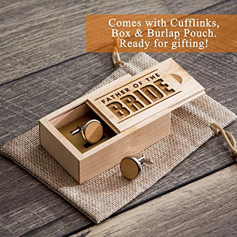Gift for Dad on Wedding wooden box