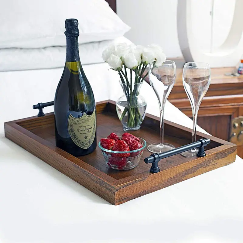 Wooden Trays and Boxes Large Wooden Trays Wooden Dry Fruit Tray