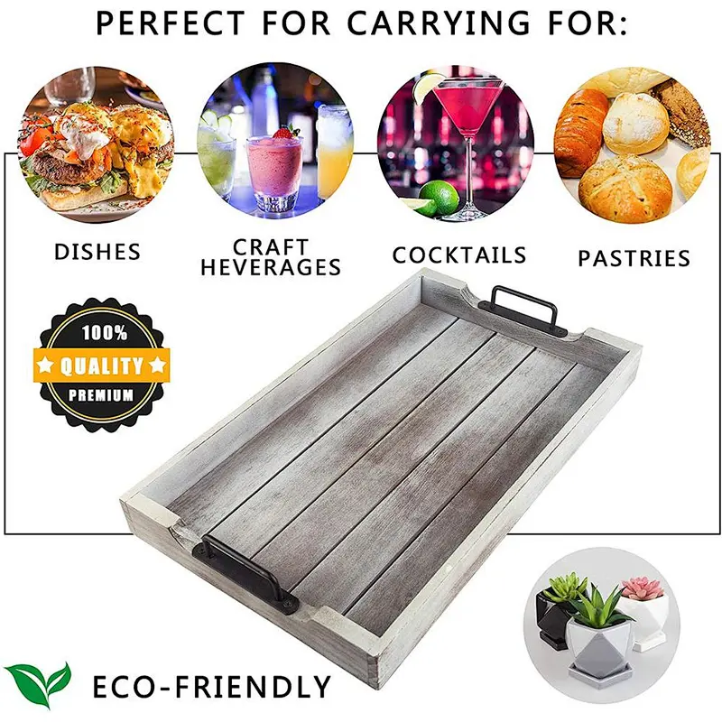 Serving Trays for Ottomans Wooden Tray Table Wood Tray Wooden Tray