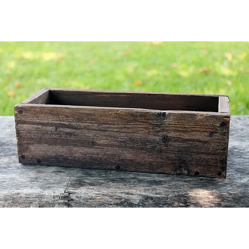 Wooden Box  vintage farmhouse