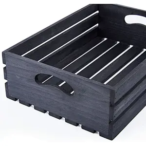 Crates wood boxes wooden storage crates wooden crates grey