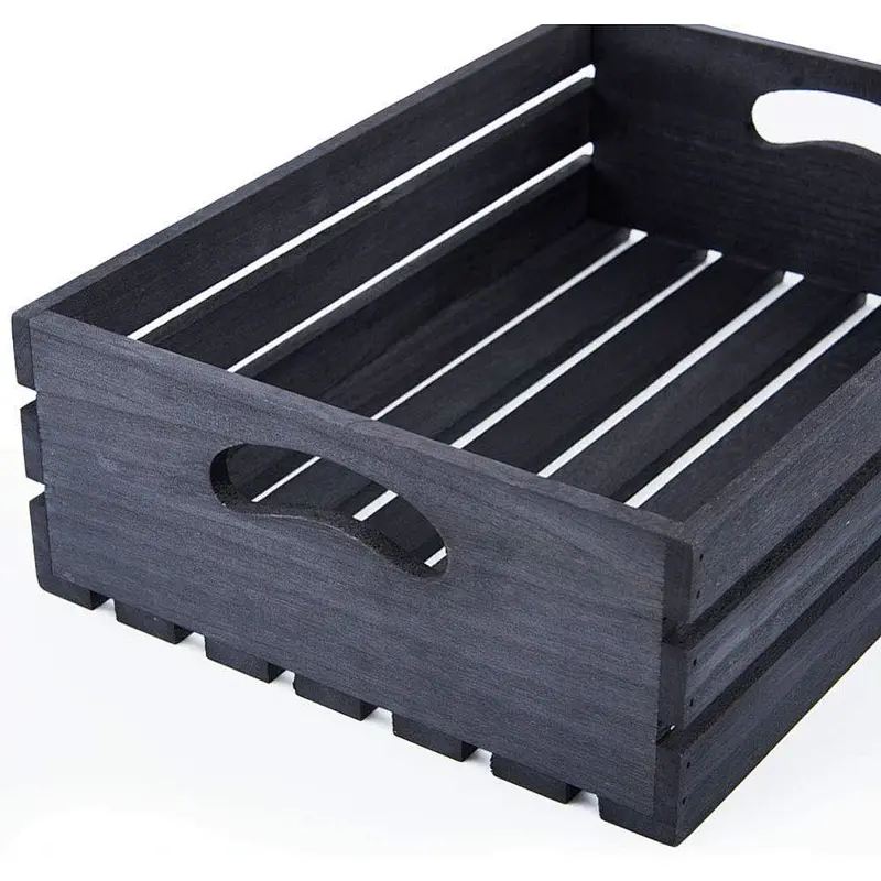 Crates wood boxes wooden storage crates wooden crates grey