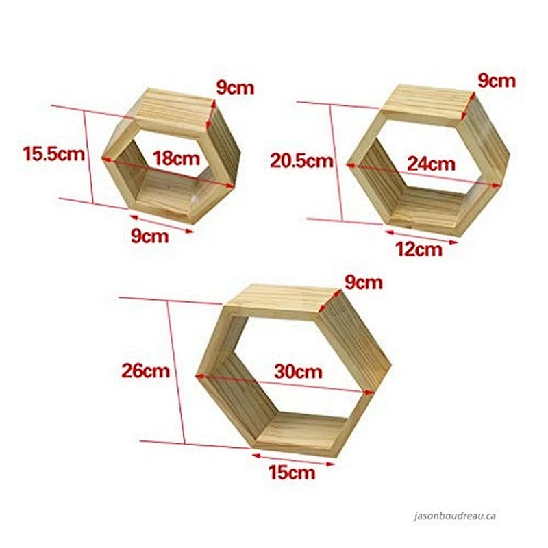 Hanging Cabinet TV Background Wall Decoration Wall Bookshelf Solid Wood Partition Bedroom Living Room wooden wall shelf