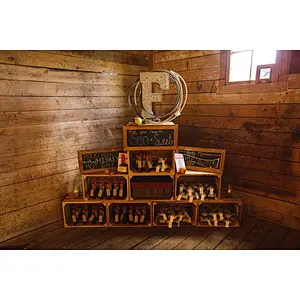Rustic cheap wooden fruit storage crates for sale customized