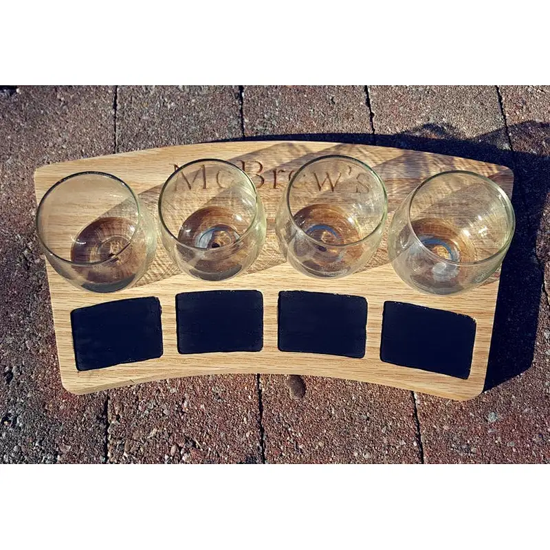Personalized Beer flight, Custom Tasting Tray, Paddle Set, father's day gift