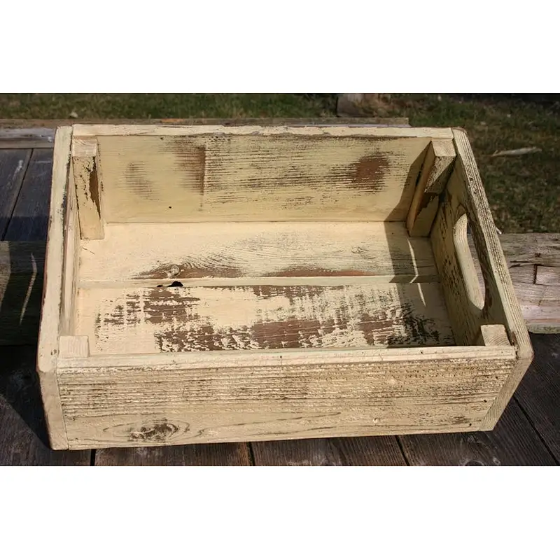 Handmade Reclaimed Wood Crate
