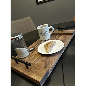 Farmhouse Rustic Tray, Ottoman tray, Serving Tray