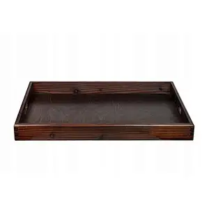 Large Serving Tray Bar Breakfast Wooden Tray Shabby Chic Tray